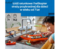 LEGO CITY 60504 Łódź ratunkowa i helikopter straży przybrzeżnej - 1473521 - zdjęcie 12